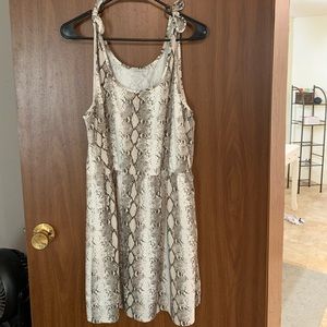 JodiFL Snake Print Dress